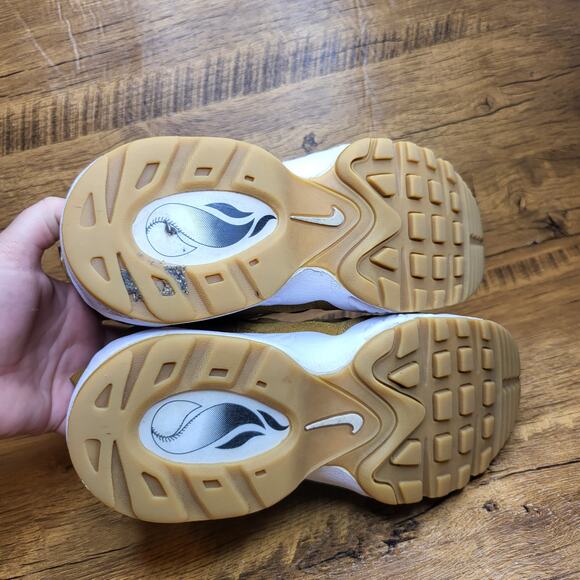 Nike Air Griffey Max 1 Wheat suede high top sneaker size 4 Youth. - Picture 7 of 13